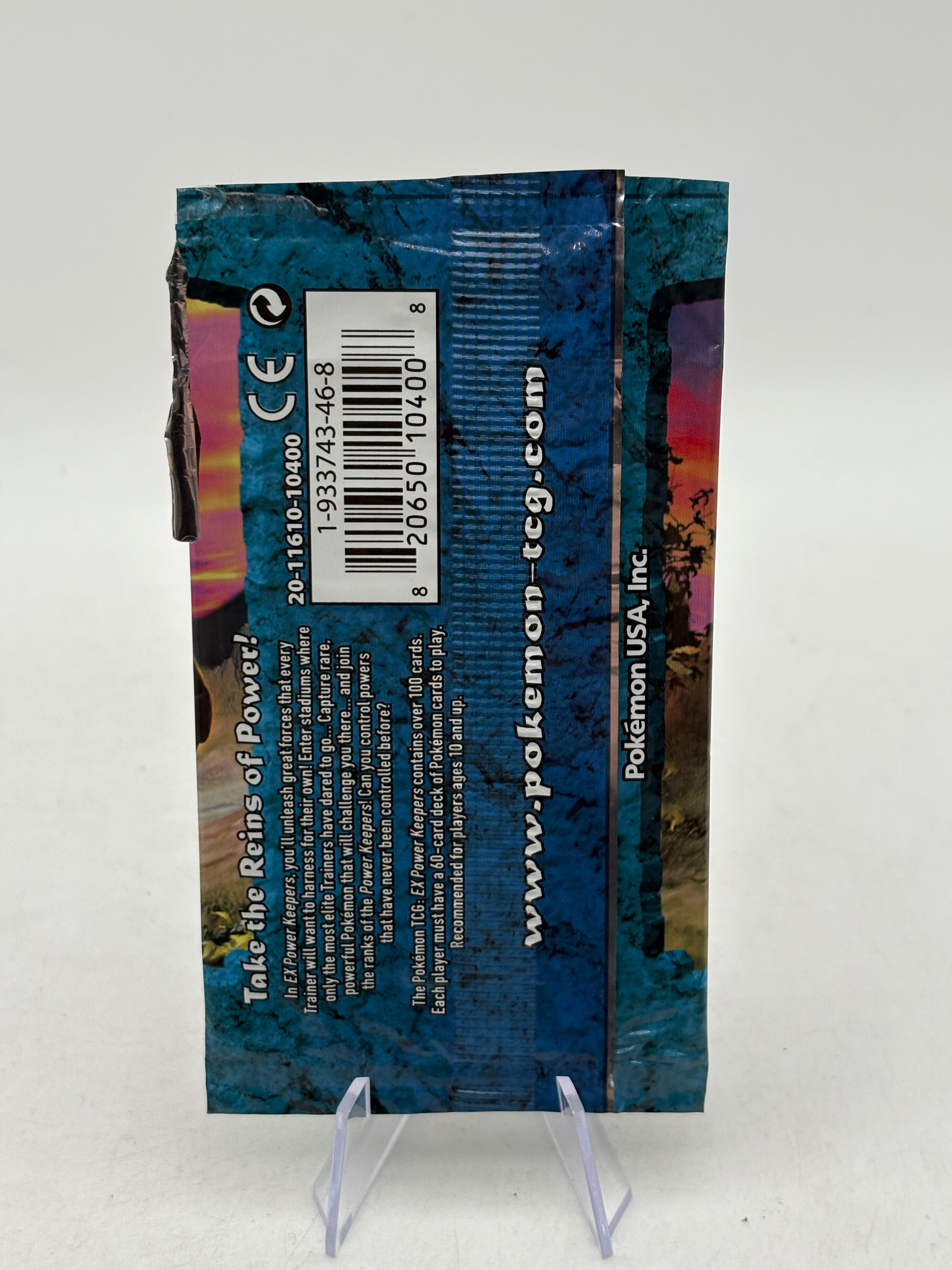 Pokemon TCG EX Power Keepers EMPTY Booster Pack Aggron EMPTY FRENLY BRICKS - Open 7 Days